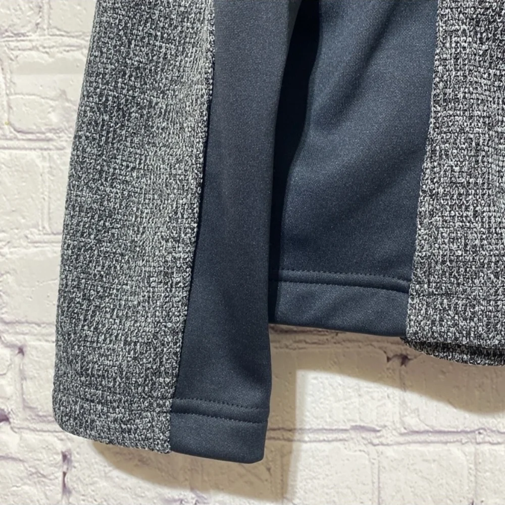 Spyder Black and Gray 1/4 Zipper Jacket - Picture 6 of 9